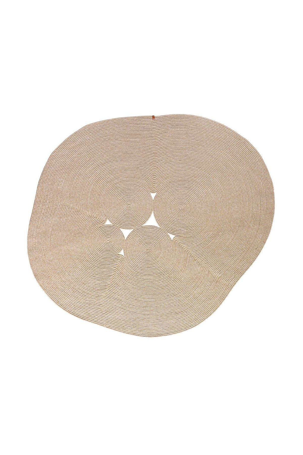 Boulder Hand Knitted Rug in Natural