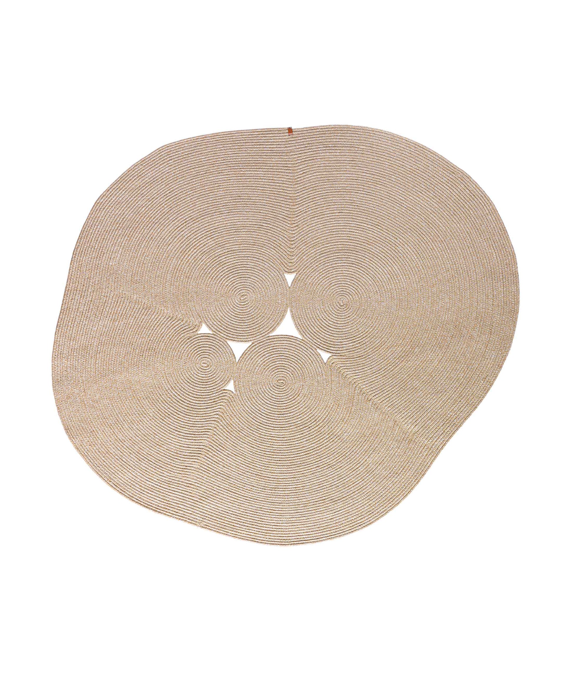Boulder Hand Knitted Rug in Natural