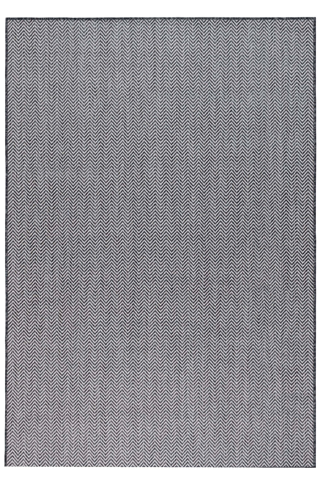 Scandi Jute Rug in Black