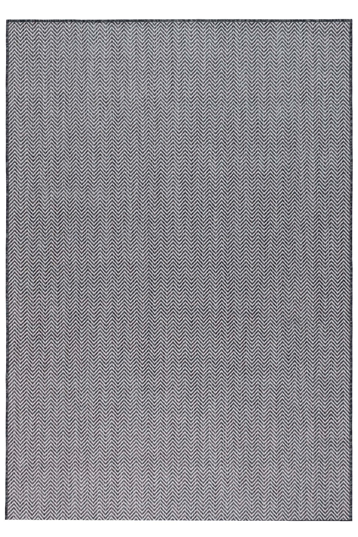 Scandi Jute Rug in Black