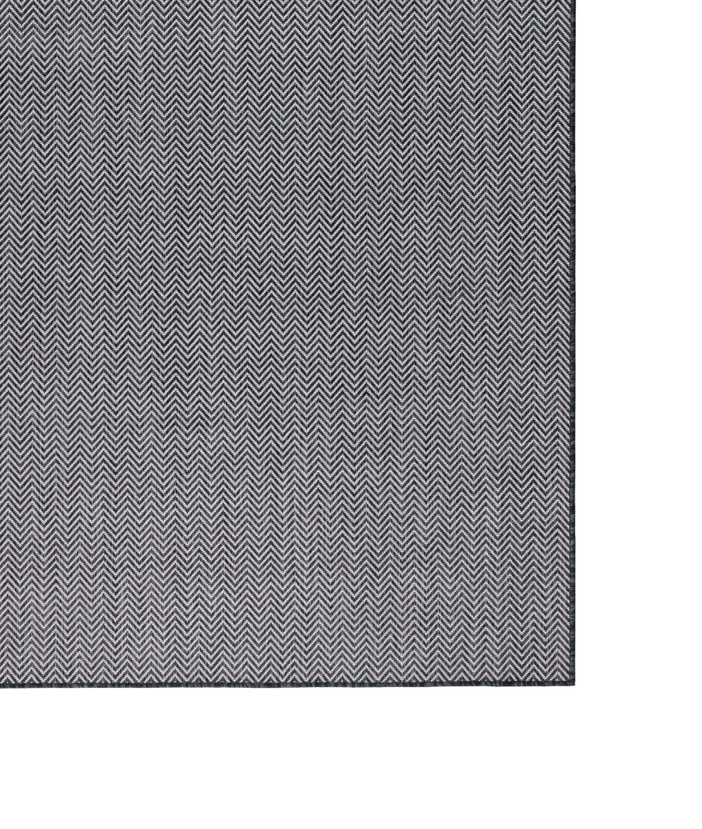 Scandi Jute Rug in Black