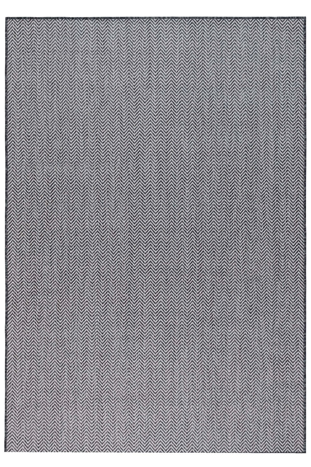 Scandi Jute Rug in Black