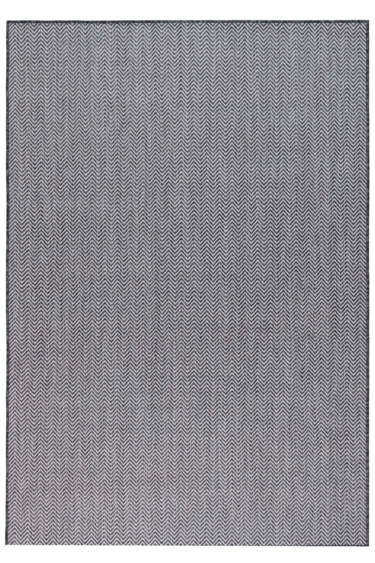 Scandi Jute Rug in Black