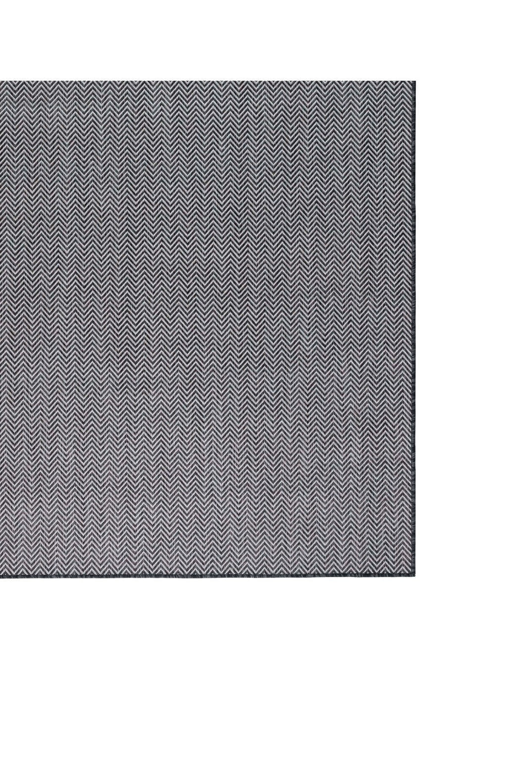 Scandi Jute Rug in Black