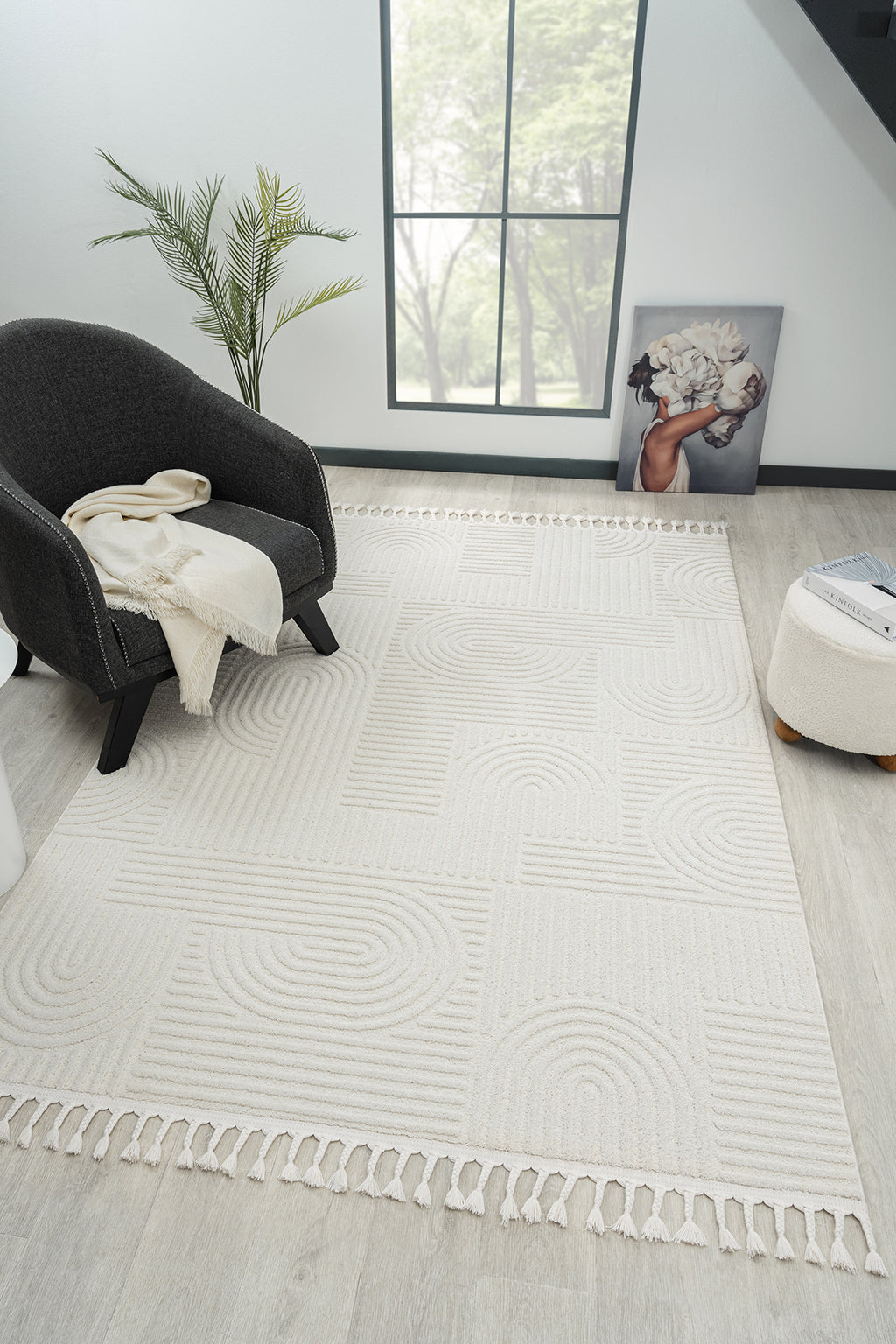 Monaco Rug in Cream