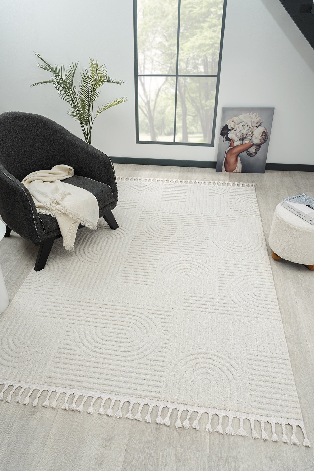 Monaco Rug in Cream